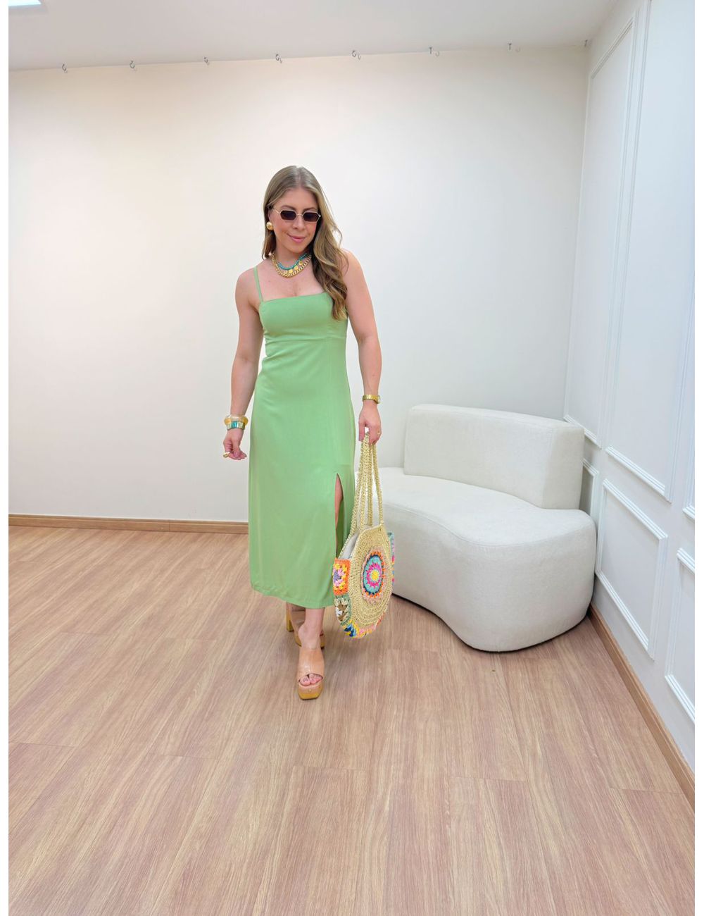 Vestido Maresia Verde - Ana G Store