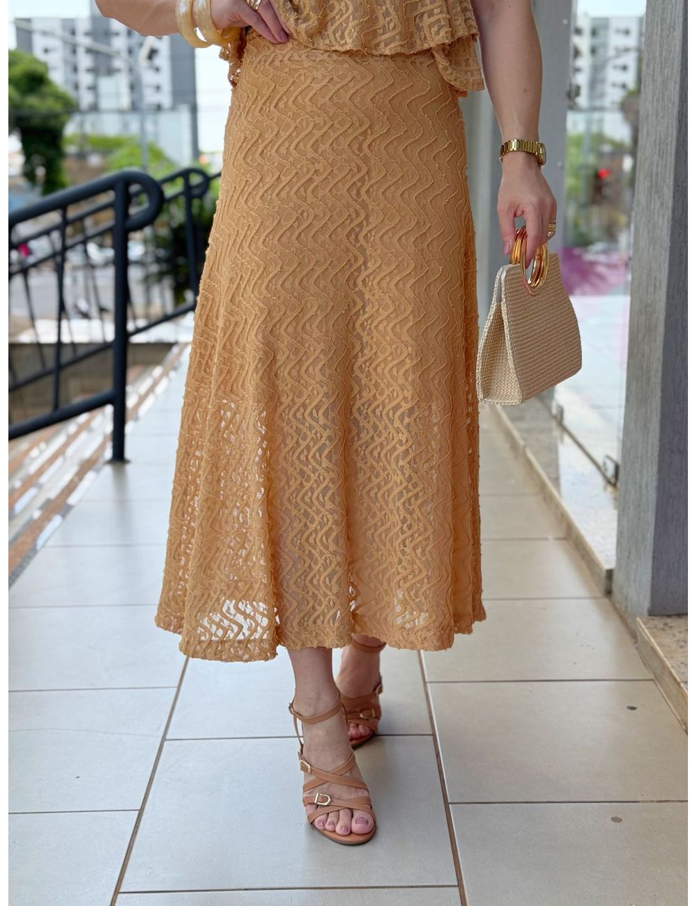 Saia Alana Camel - Ana G Store