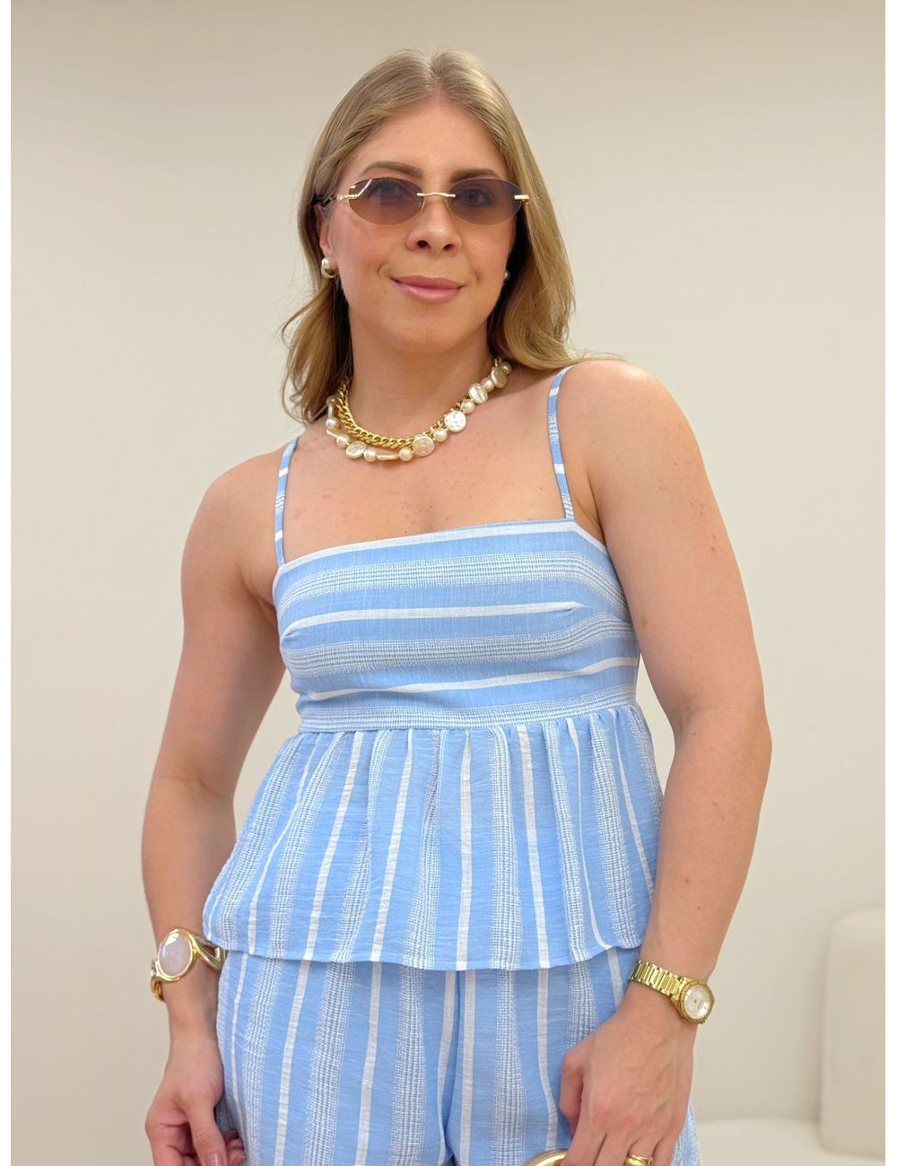 Shorts Soraia Azul - Ana G Store