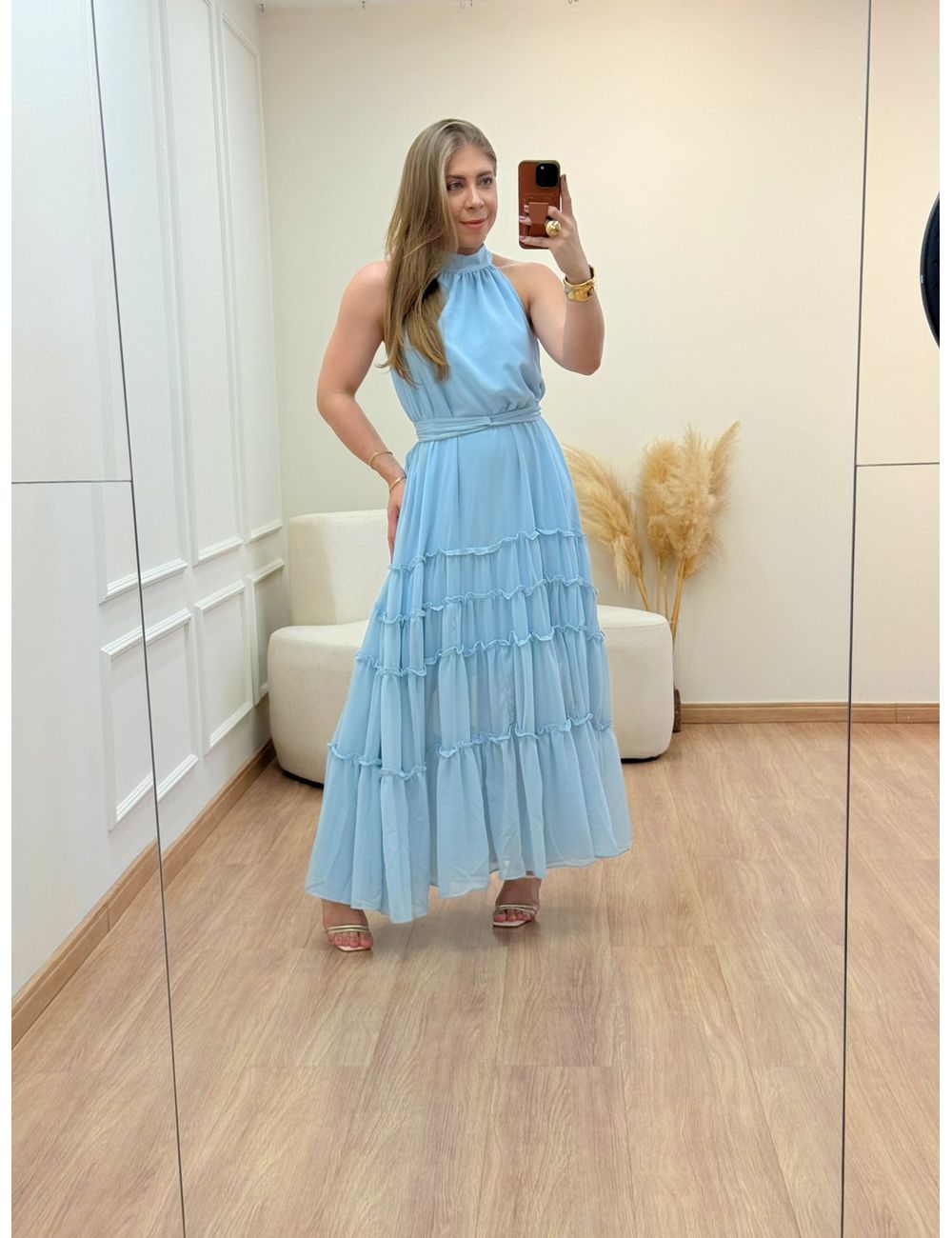 Vestido Aura Azul - Ana G Store