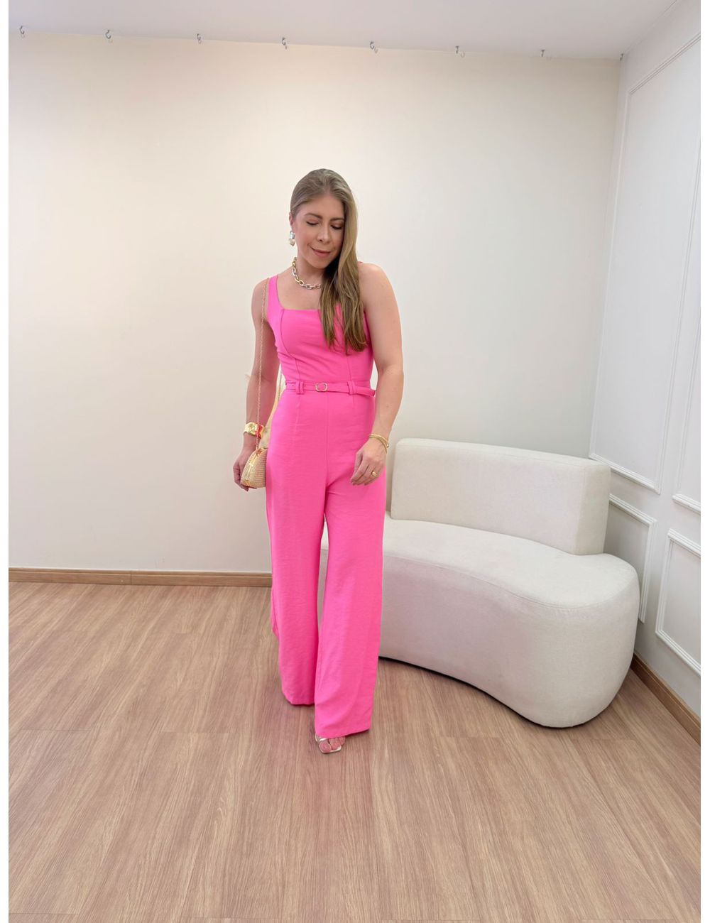 Macacão Ella Rosa - Ana G Store