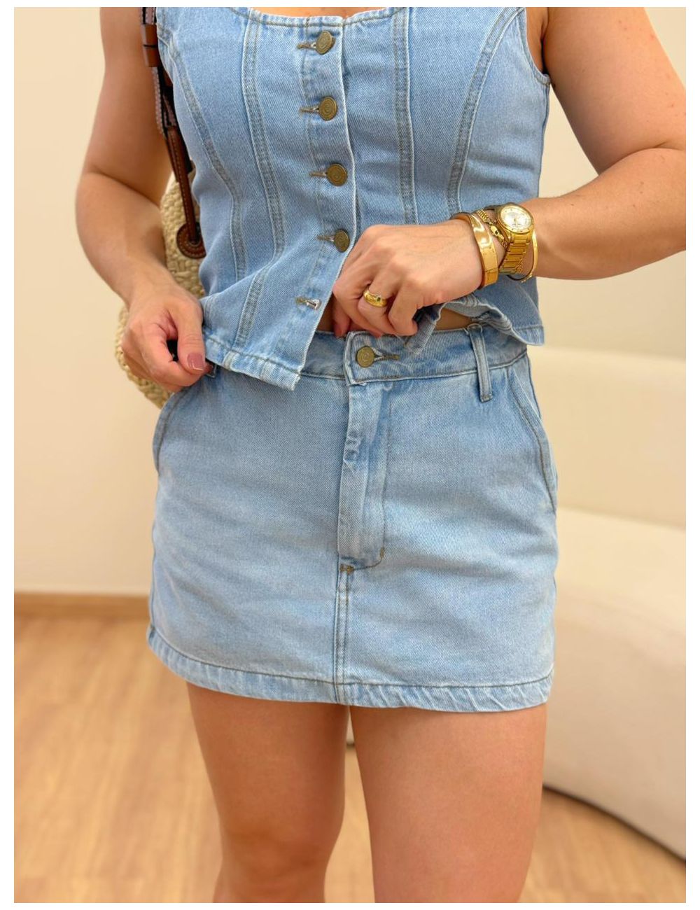 Shorts Saia Jeans - Ana G Store