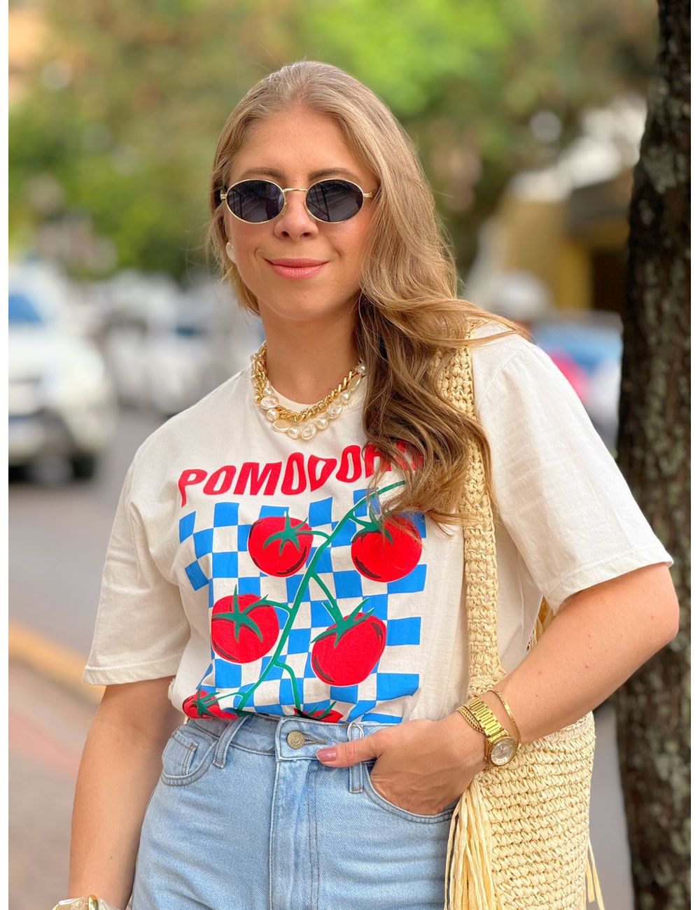 T-shirt Pomodoro - Ana G Store