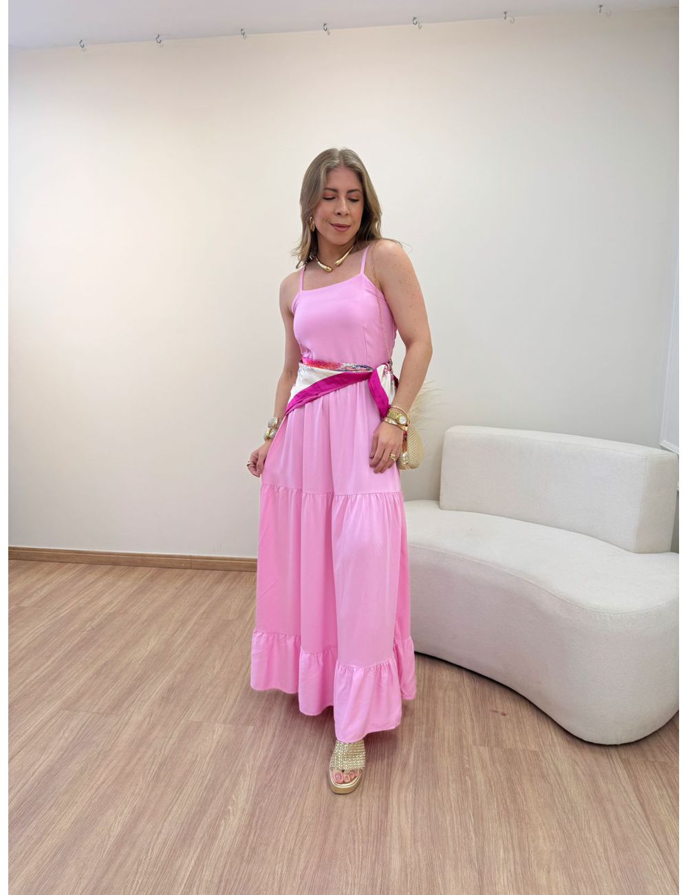 Vestido Lizie Rosa - Ana G Store