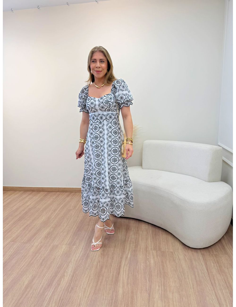 Vestido Amélia Preto - Ana G Store