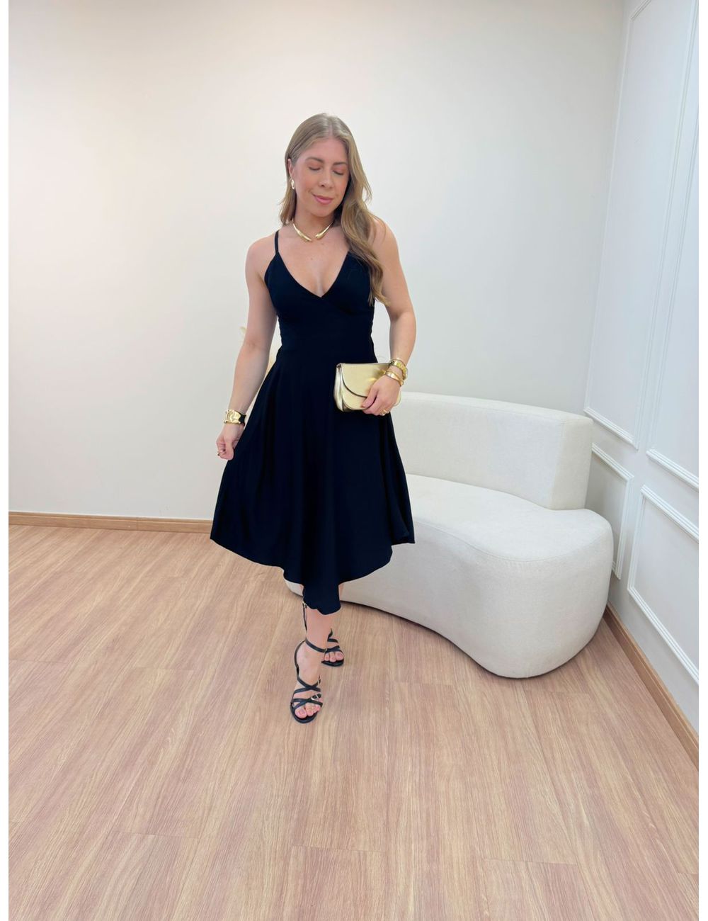 Vestido Lupita Preto - Ana G Store