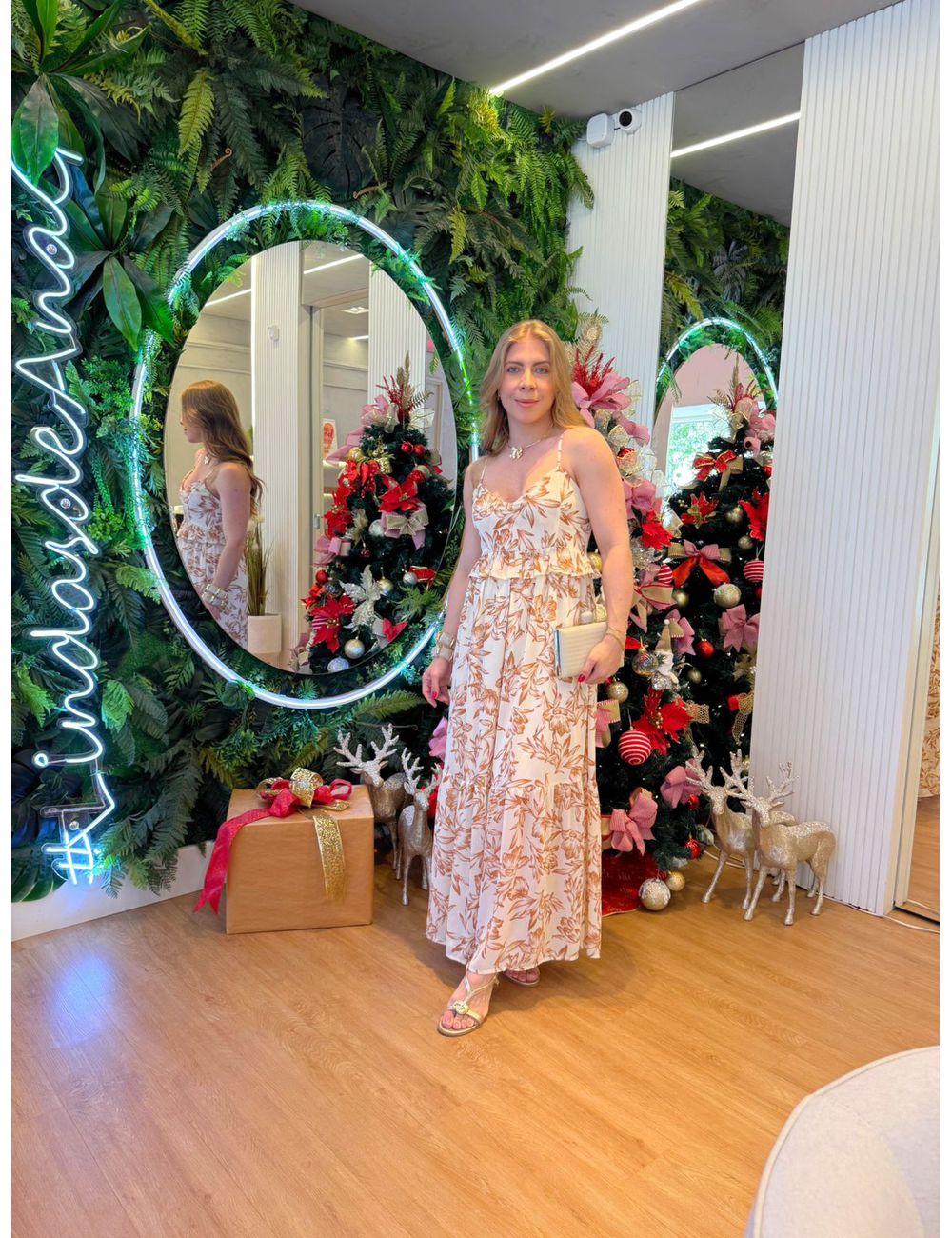 Vestido Laressa Estampado - Ana G Store