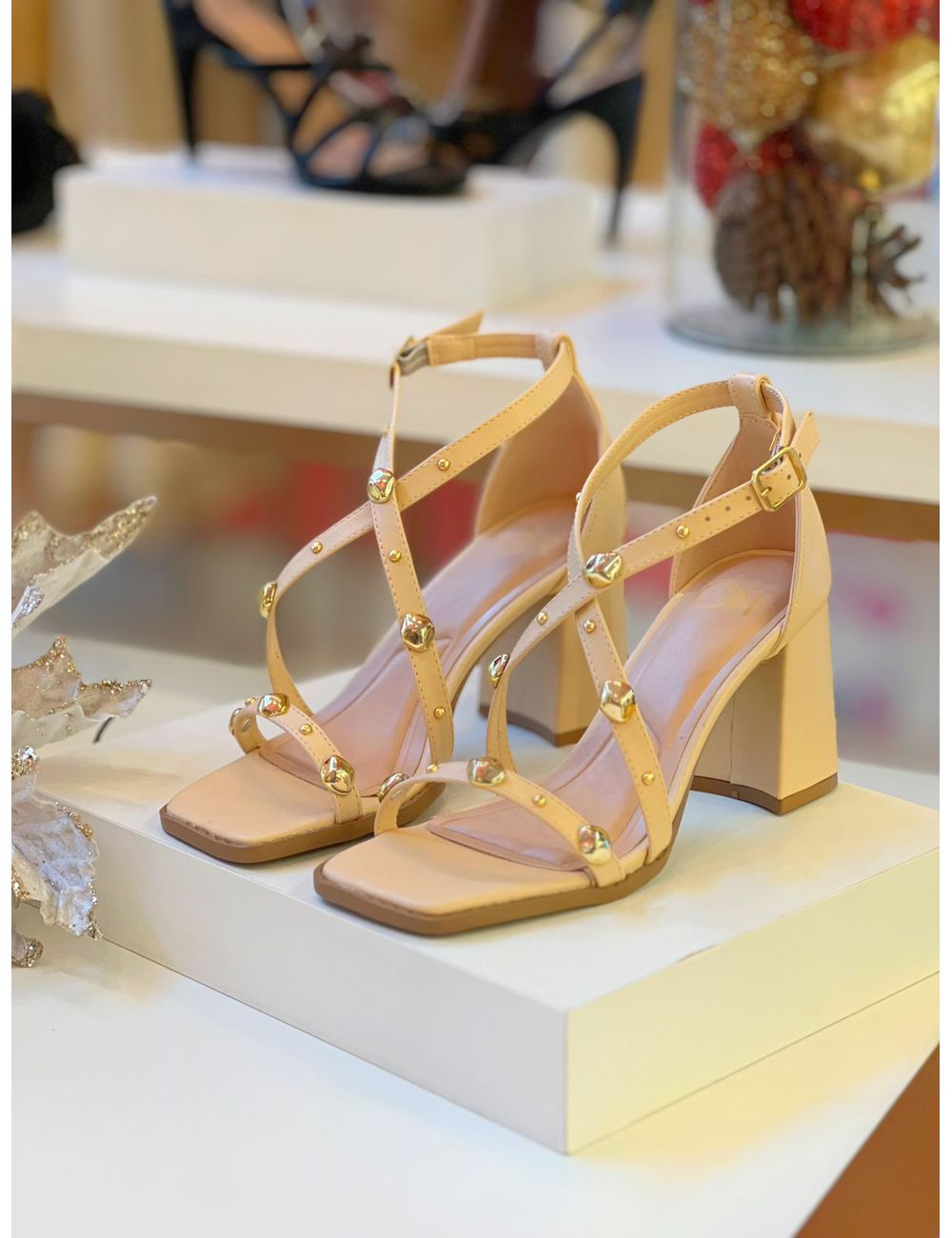 Sandália Loana Areia - Ana G Store