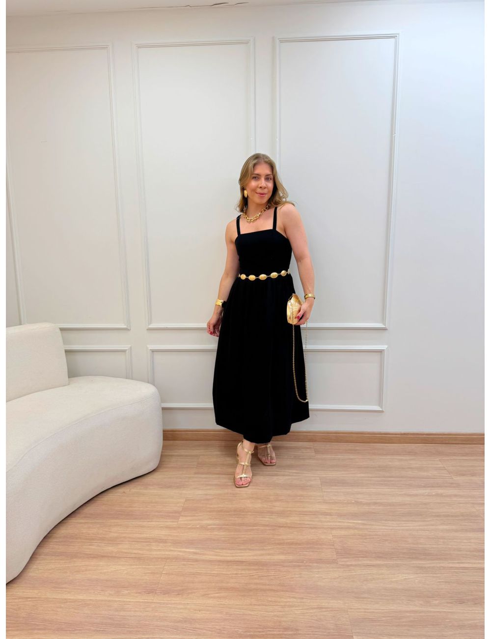 Vestido Dafine Preto - Ana G Store