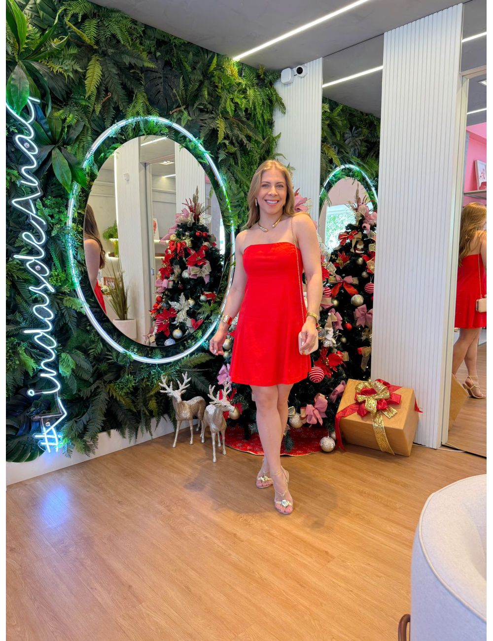 Vestido Sandy Vermelho - Ana G Store