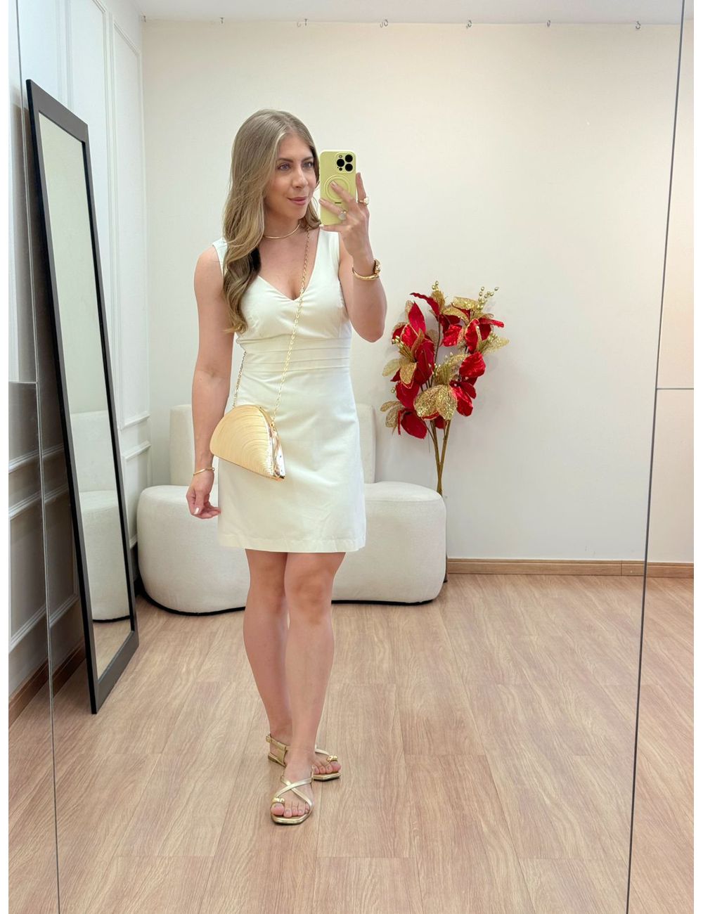 Vestido Manuele Creme - Ana G Store