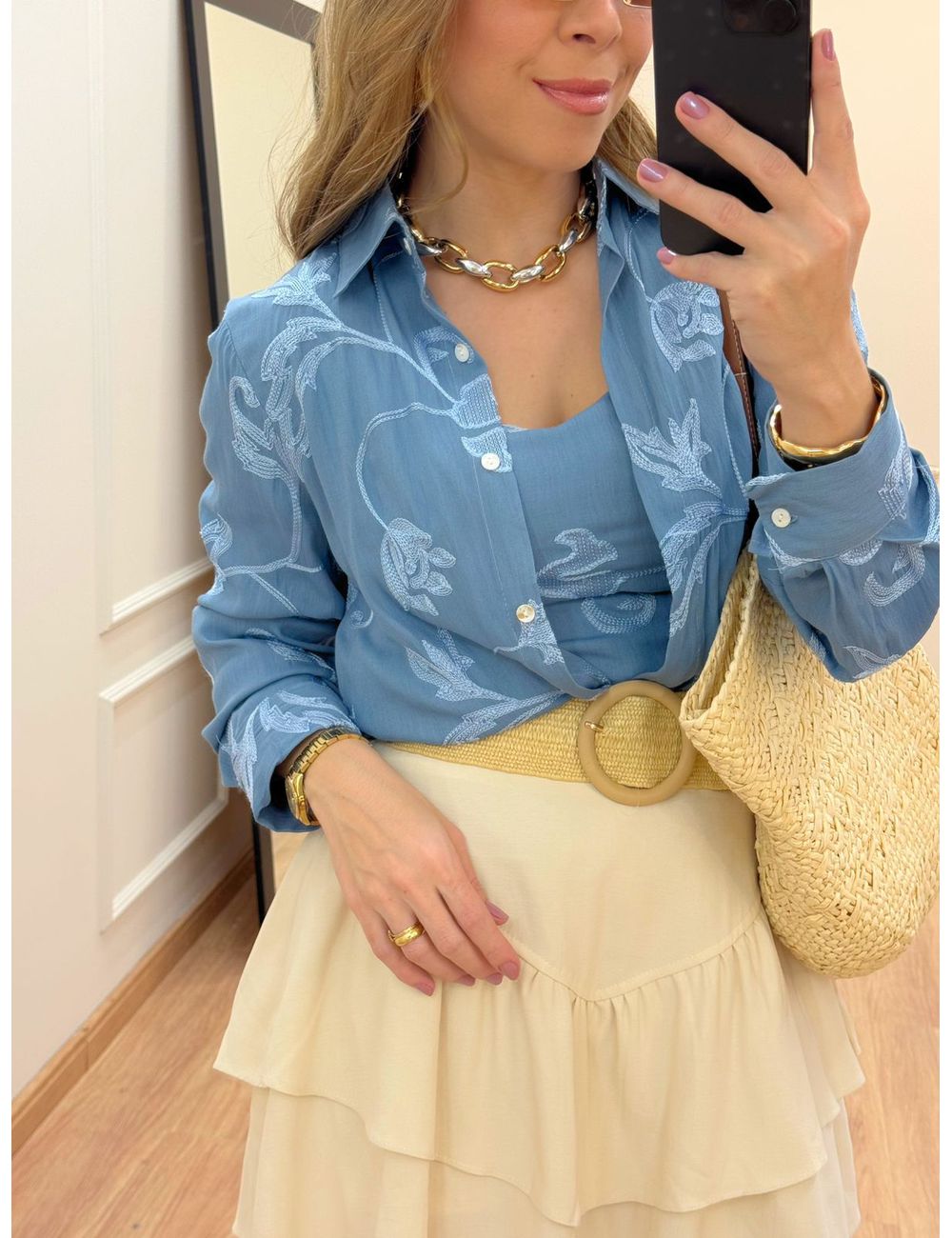 Conjunto Letice Azul - Ana G Store