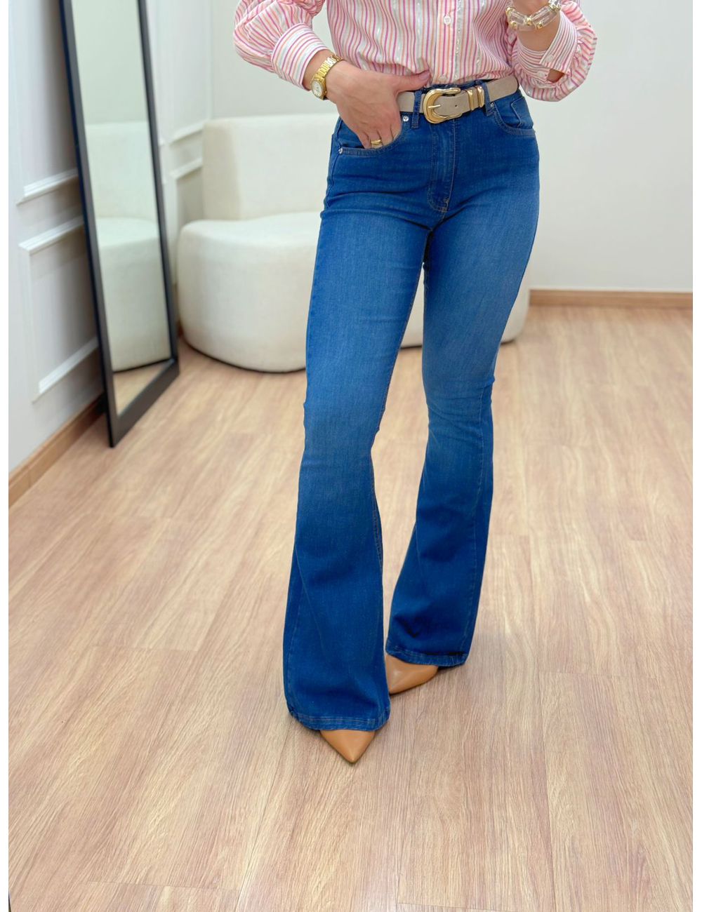 Calça Flare Dardak Jeans - Ana G Store