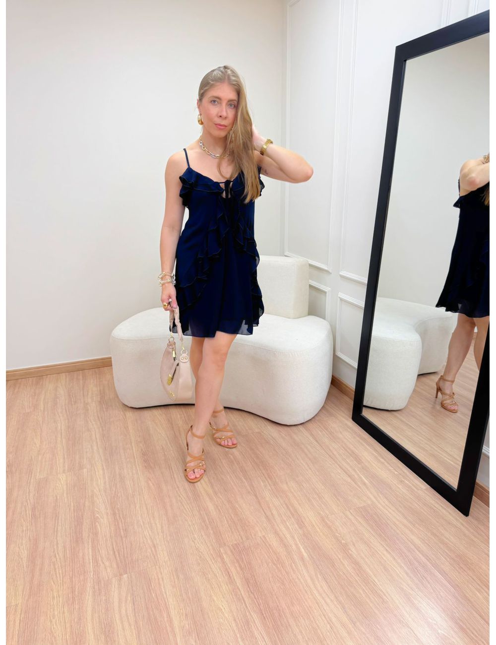 Vestido Valentina Azul - Ana G Store