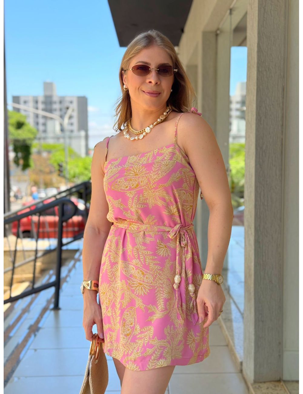 Vestido Dália Rose - Ana G Store