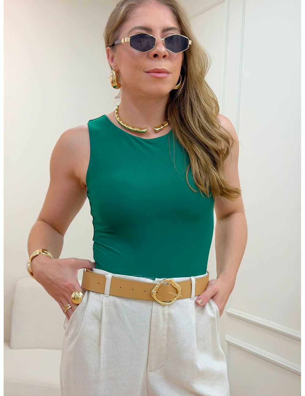 Body Nanda Verde - Ana G Store