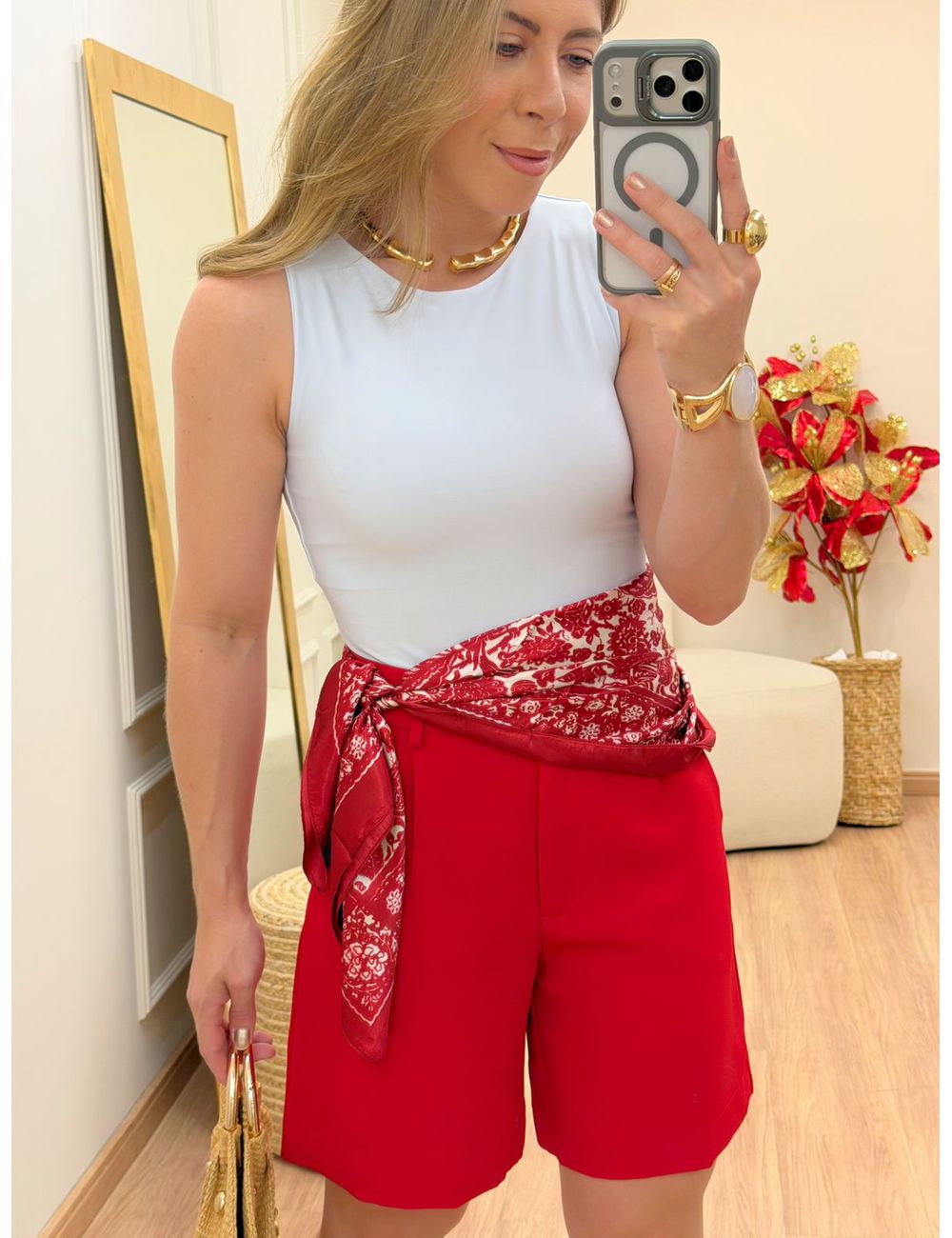 Body Nanda Branco - Ana G Store