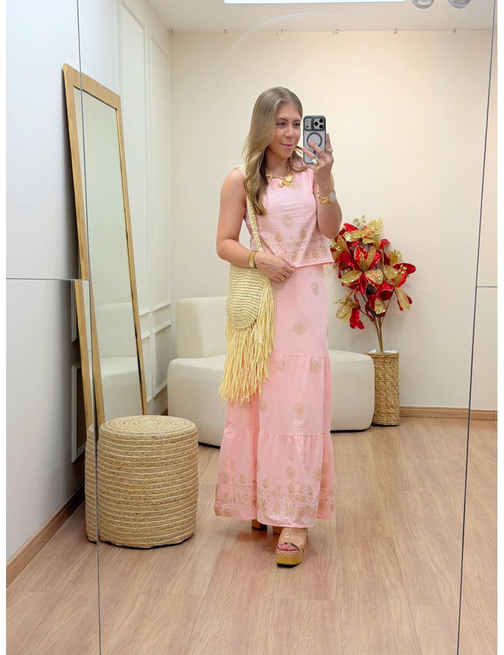 Conjunto Ilhabela Pêssego - Ana G Store