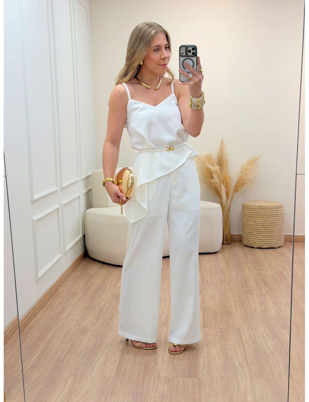 Conjunto Elen Off White - Ana G Store
