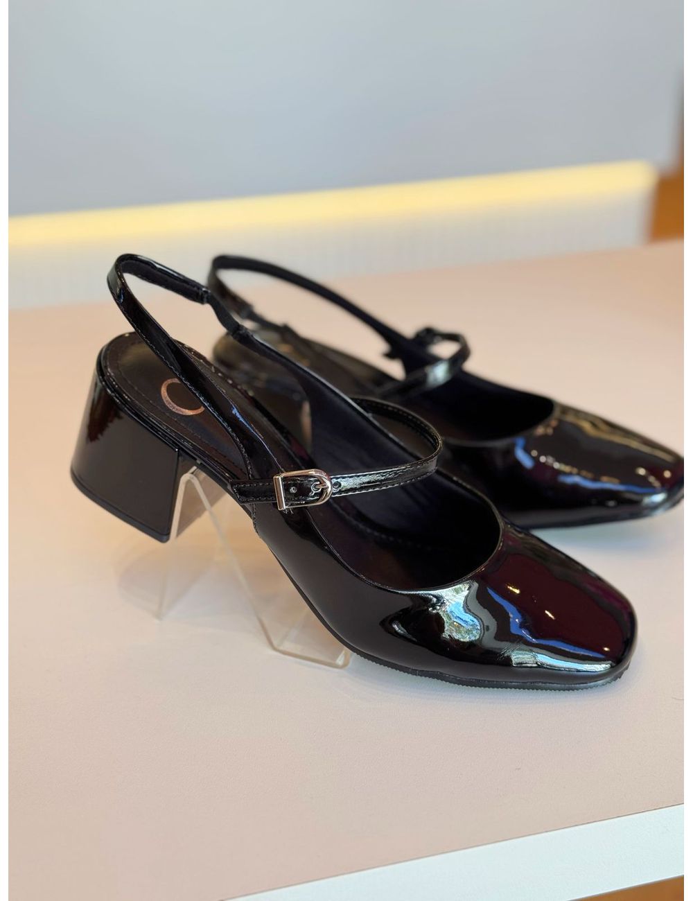 Sapato Mary Jane Preto - Ana G Store