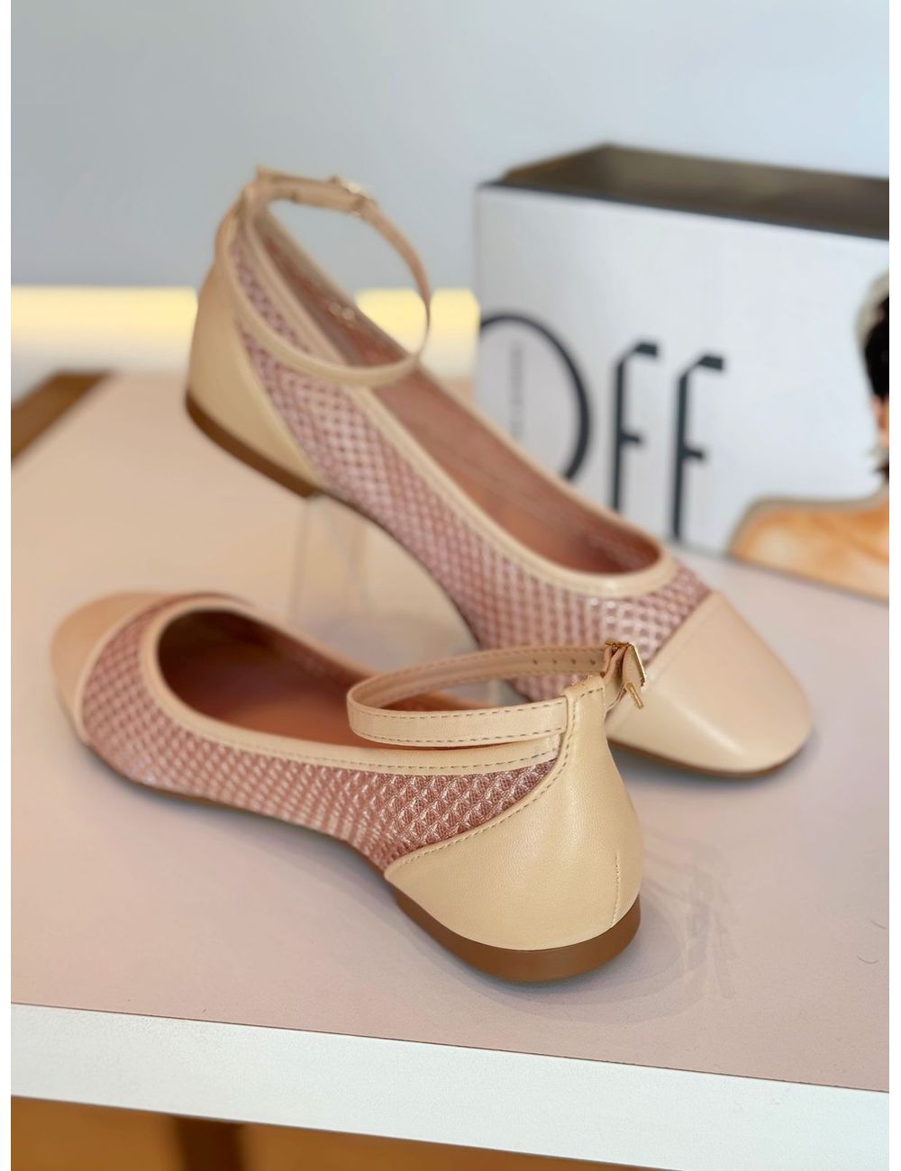 Sapatilha Charme Areia - Ana G Store