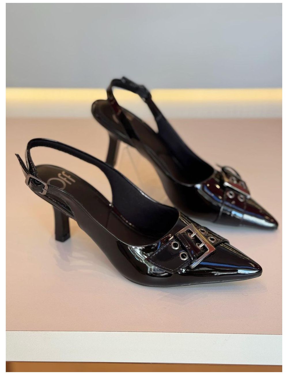 Scarpin Glam Preto - Ana G Store