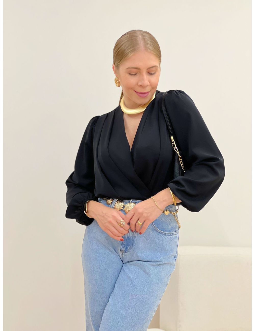 Body Moriah Preto - Ana G Store