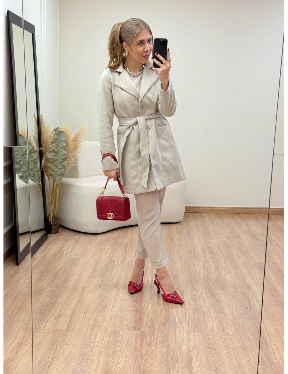 Casaco Taylor Areia - Ana G Store