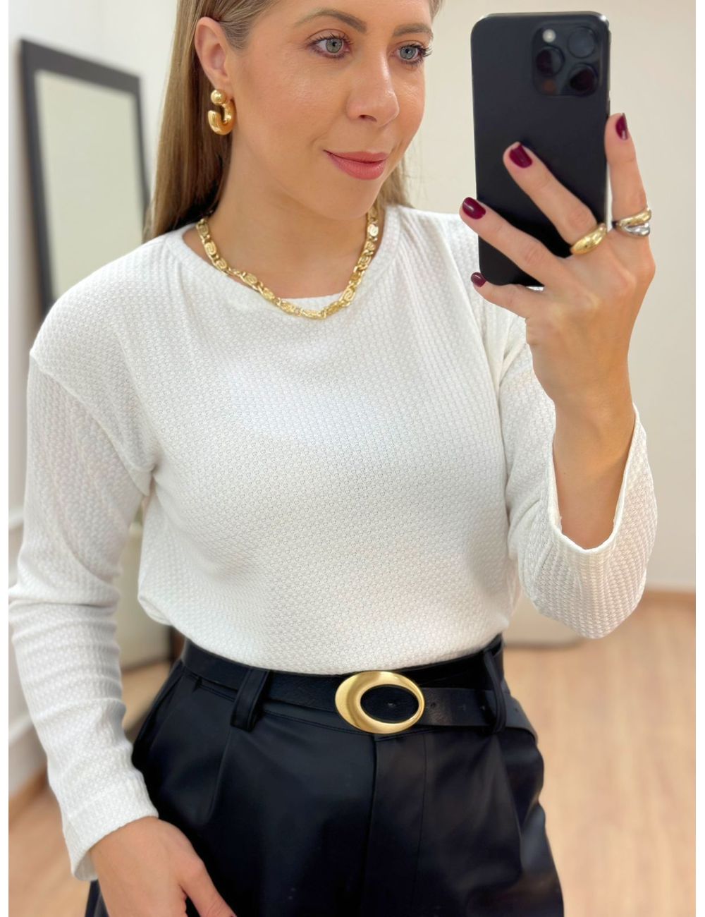 Blusa Mari Branca - Ana G Store