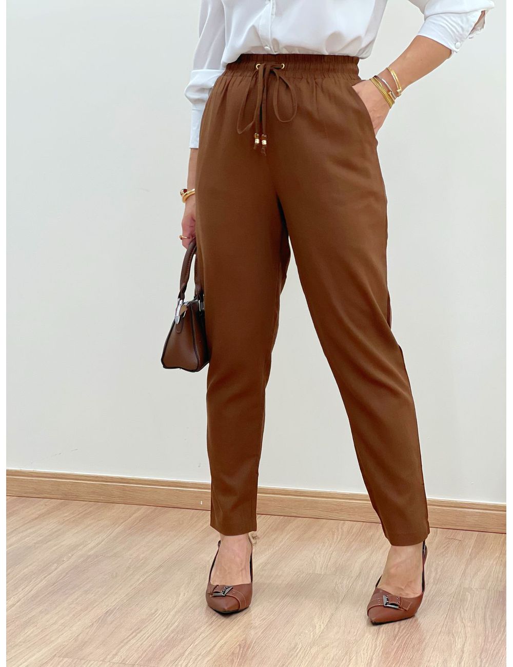 Calça Kalli Marrom - Ana G Store