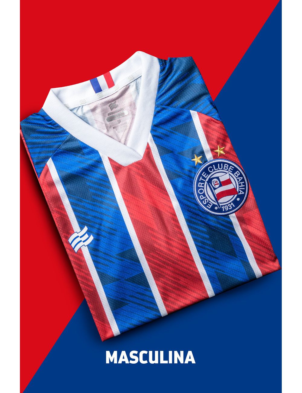 Camisa Masculina Jogo 1 Bahia 2023 Branca