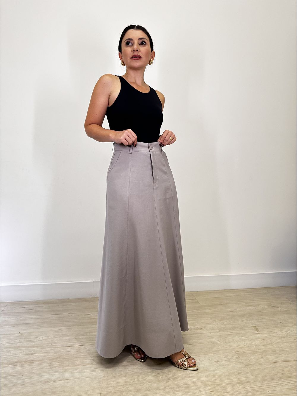 Saia Tainá Cinza - Maria Clara