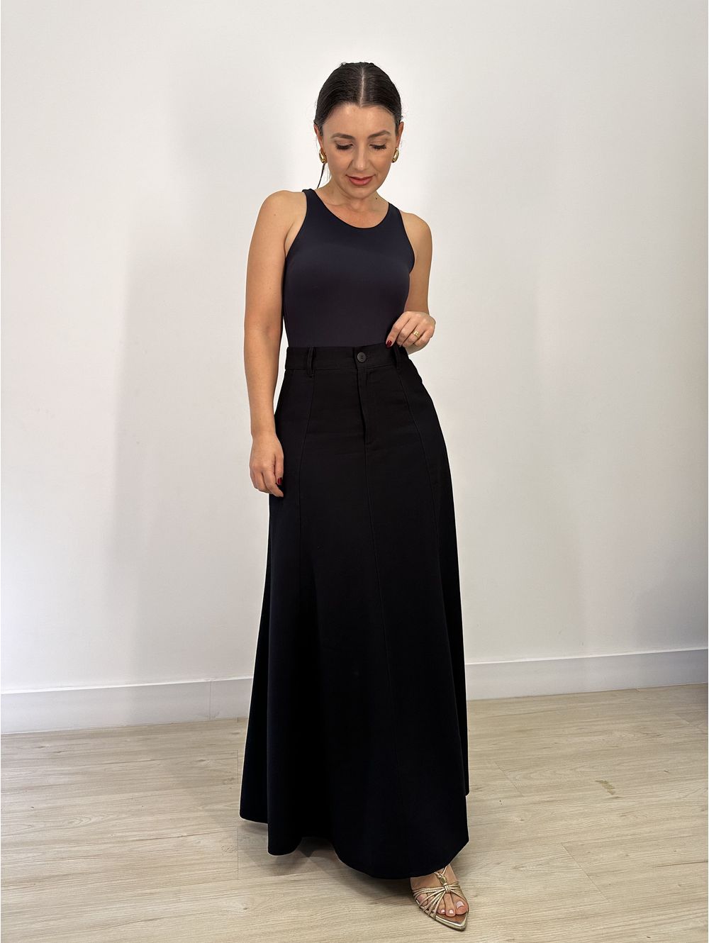 Saia Tainá Preta - Maria Clara
