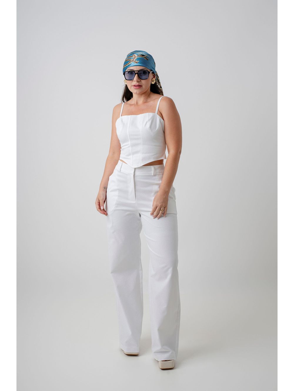 Calça Aurora Branca - Maria Clara