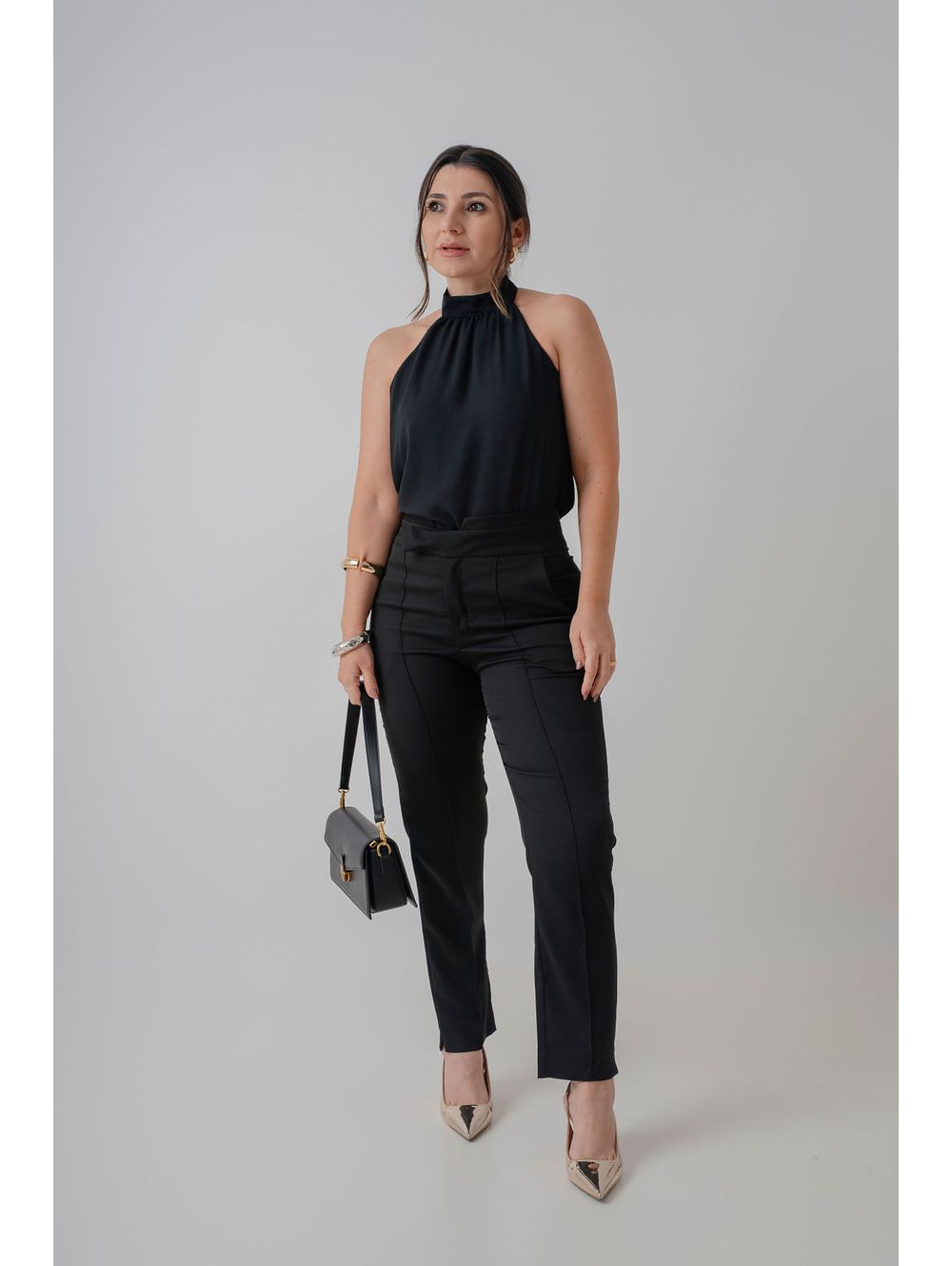 Calça Livia Preto - Maria Clara