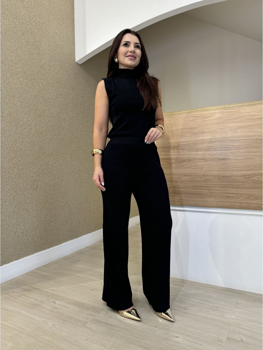Conjunto Carolina Preto - Maria Clara