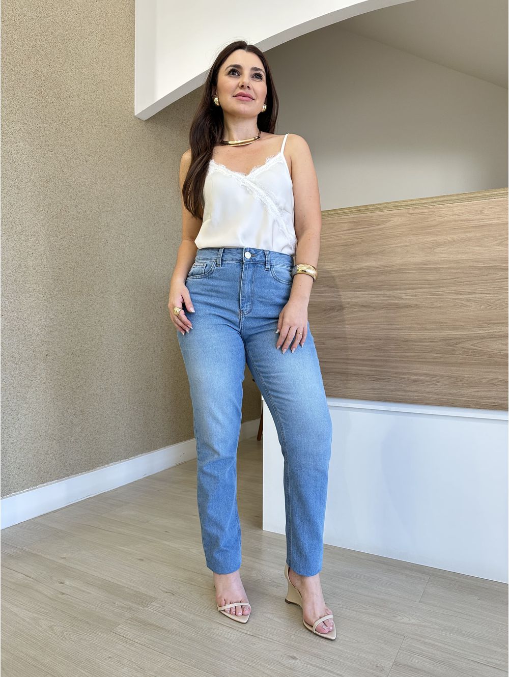 Calça Mom Juliana - Maria Clara