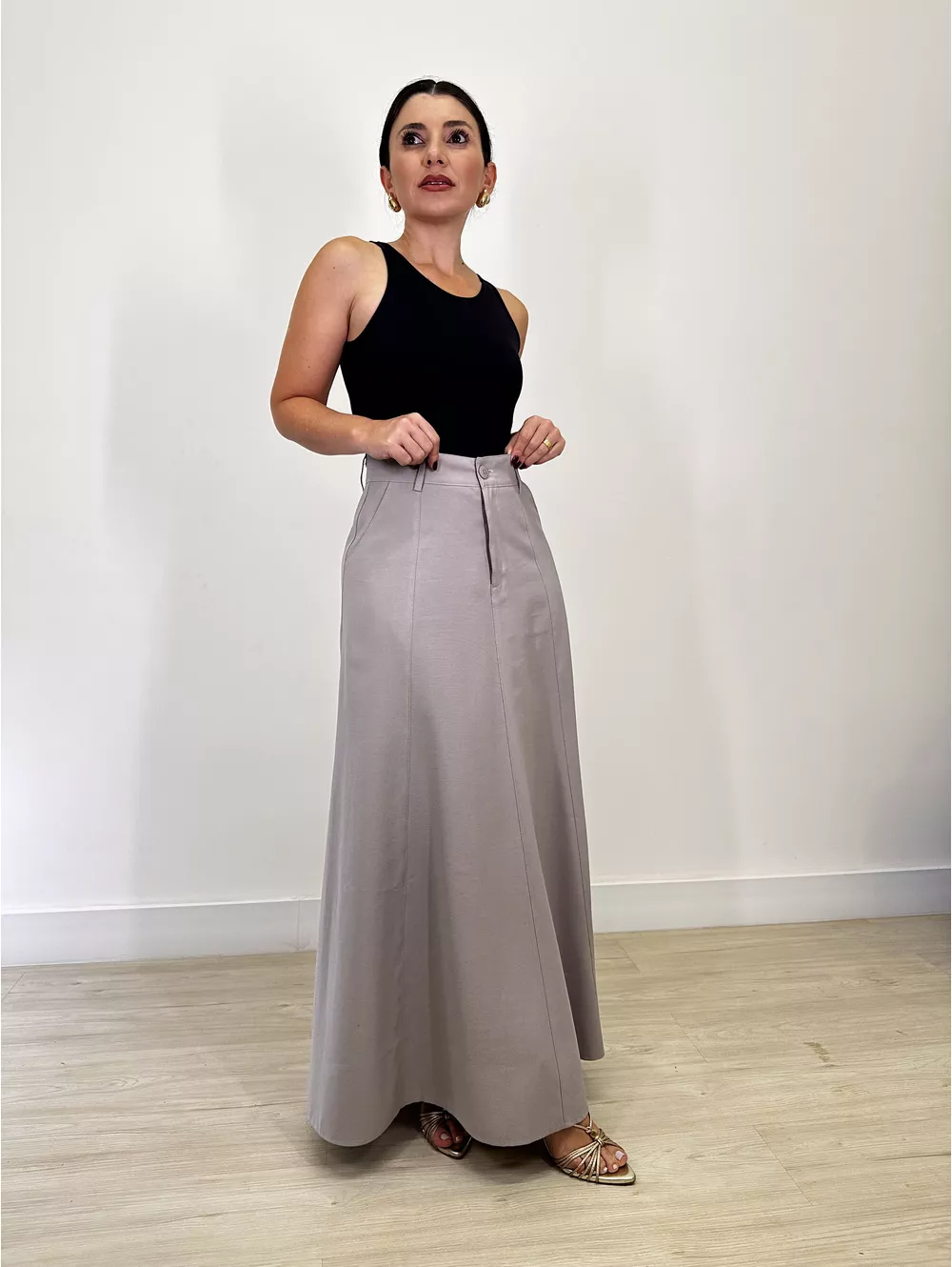 Saia Tainá Cinza - Maria Clara