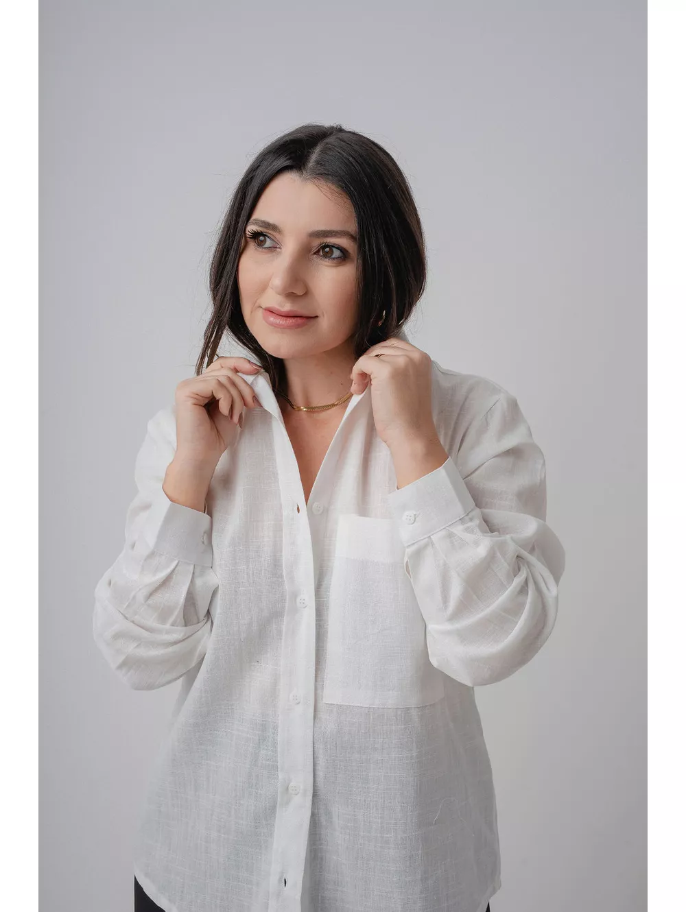 Camisa Amanda Branca - Maria Clara