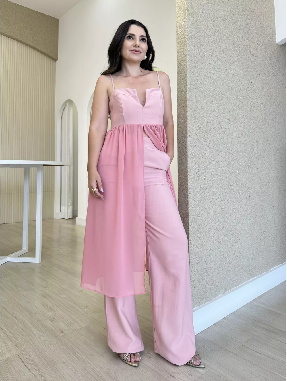 Conjunto Stefany Rosa - Maria Clara