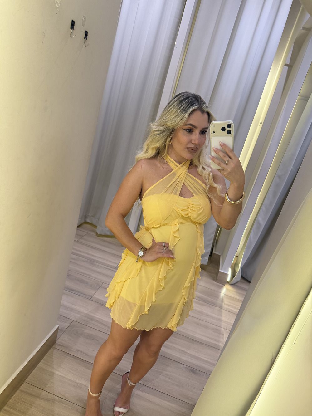 Vestido Curto Tule - Di Florenza