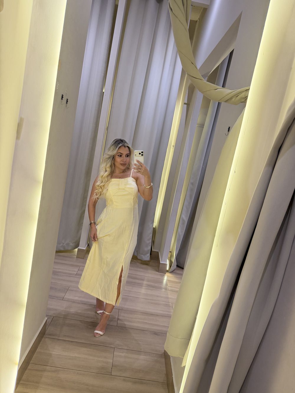 Vestido Midi Laço - Di Florenza