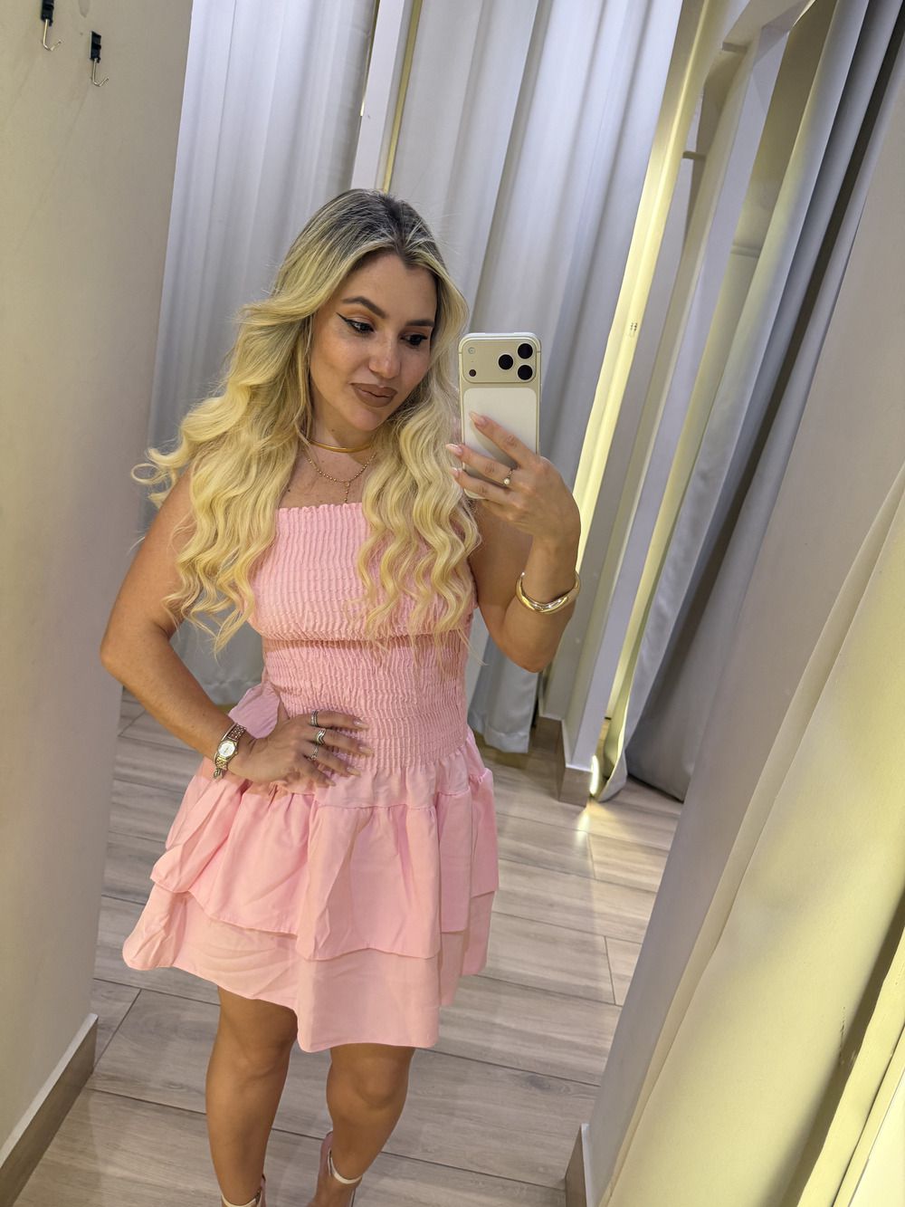 Vestido Lastex Curto - Di Florenza