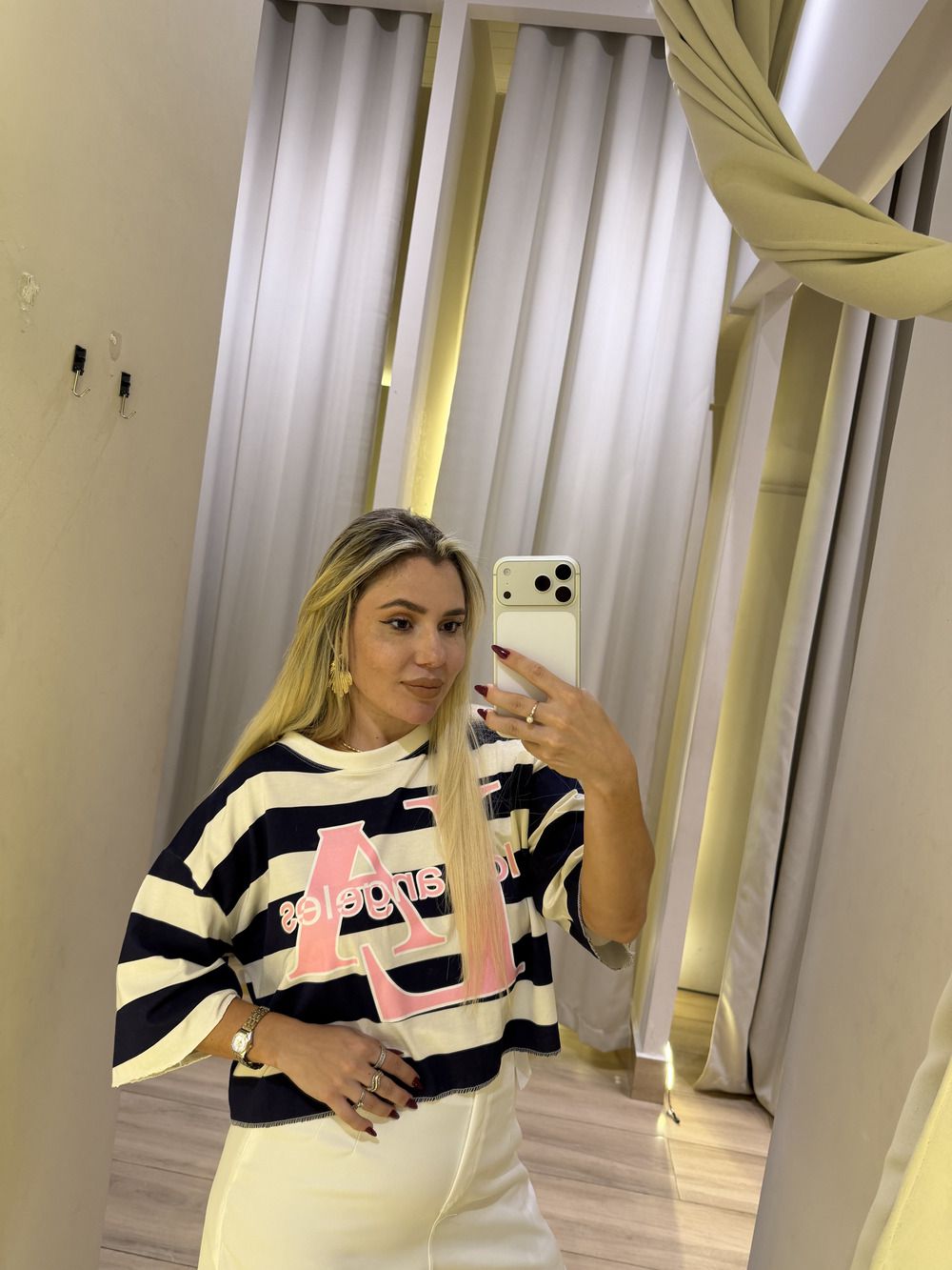 Cropped Malha Listra - Di Florenza