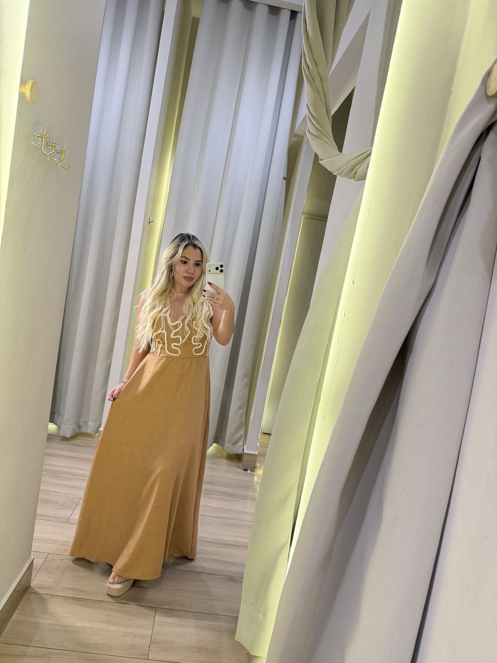 Vestido longo corda - Di Florenza