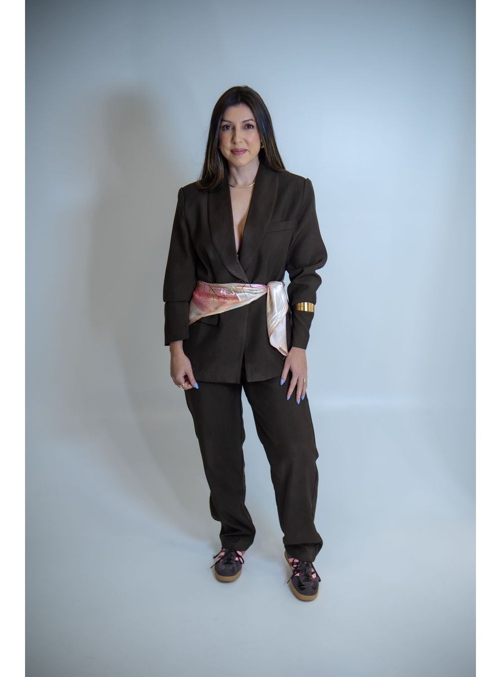 CONJUNTO LUNEL MARROM - EFFE