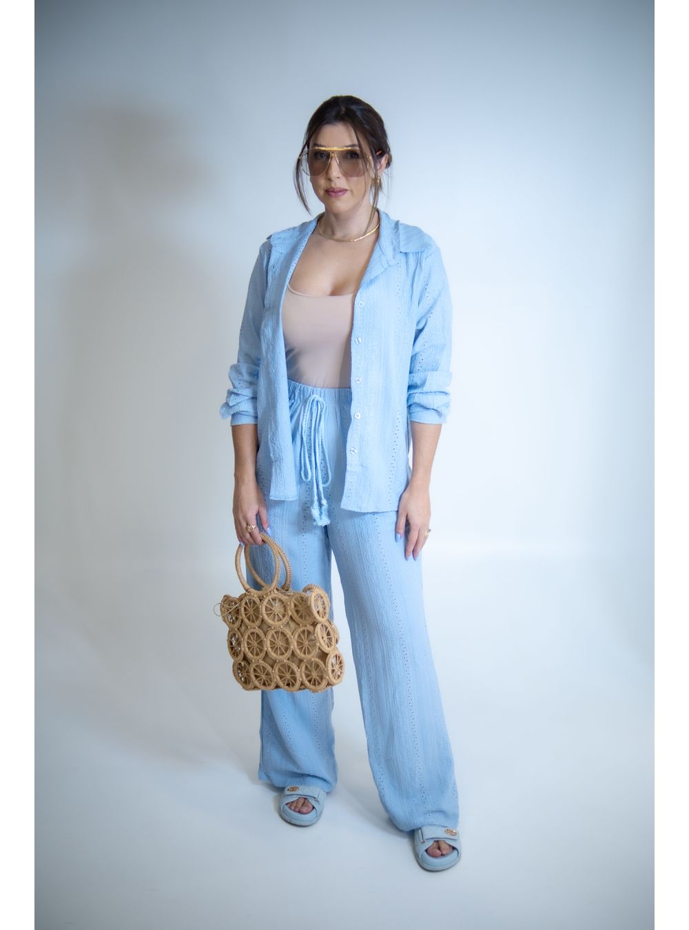 CONJUNTO LÍGORA AZUL CLARO - EFFE