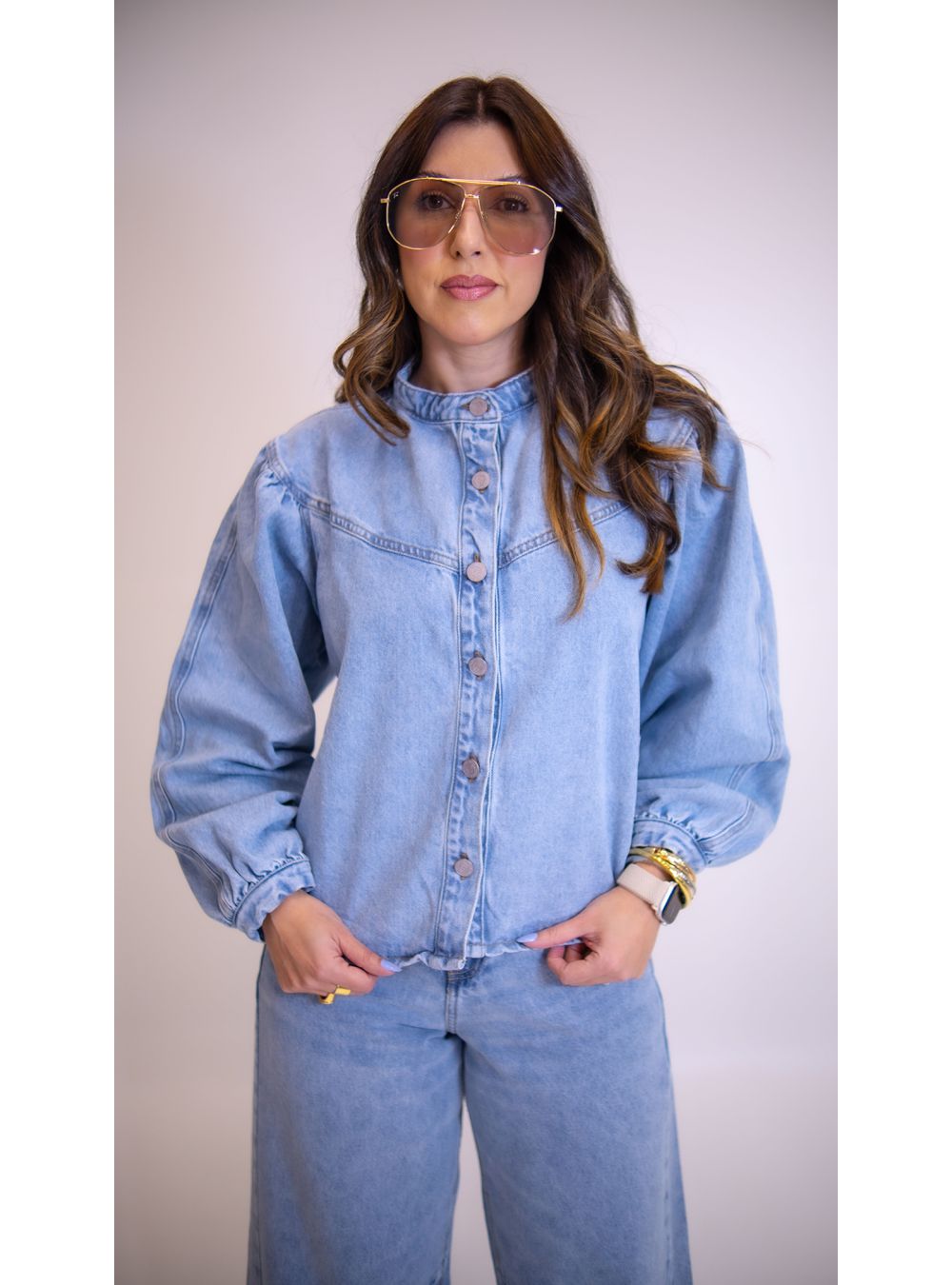CAMISA JUNO AZUL CLARO - EFFE