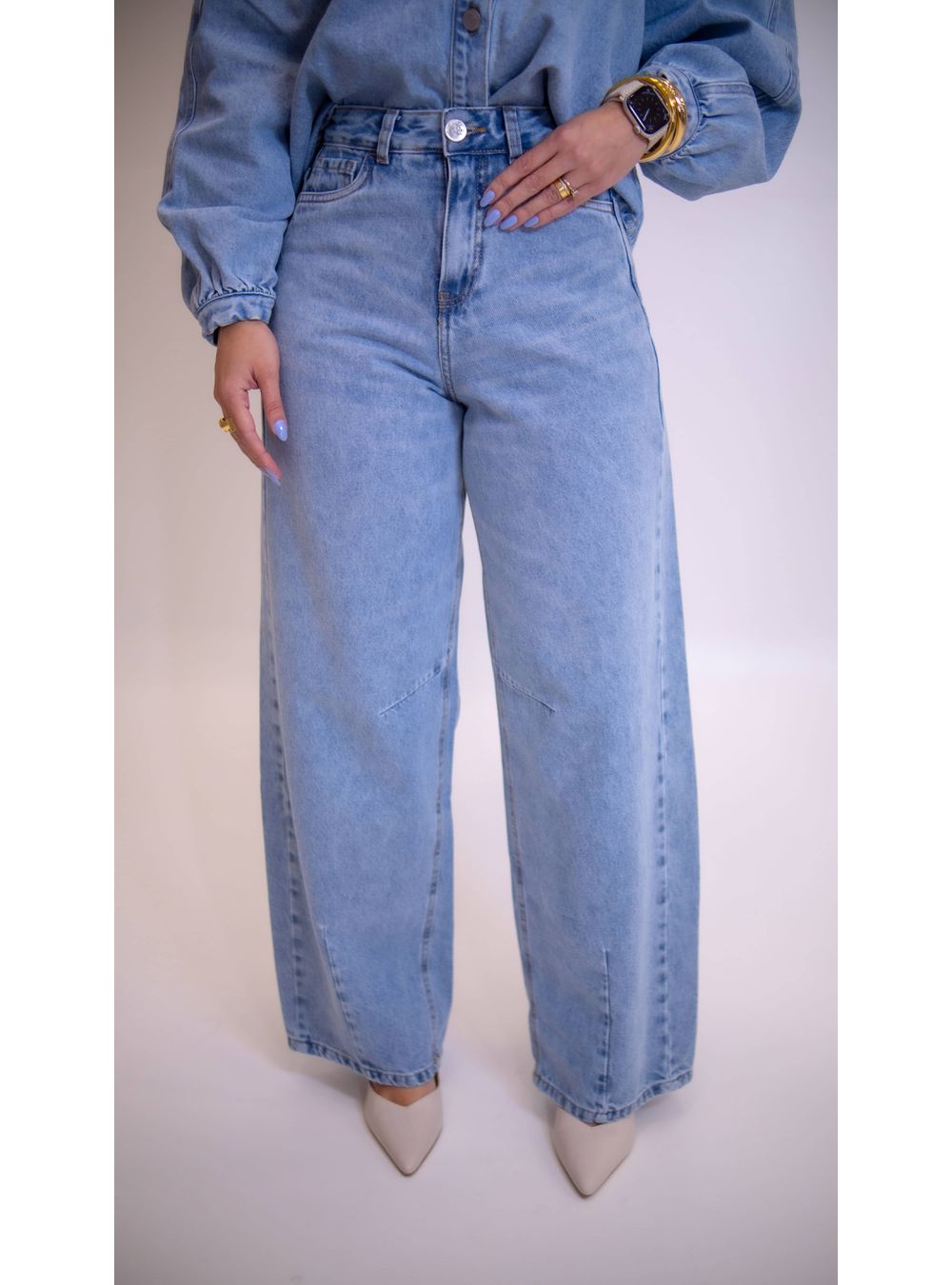 CALÇA BALLOON WIDE JUNO - EFFE