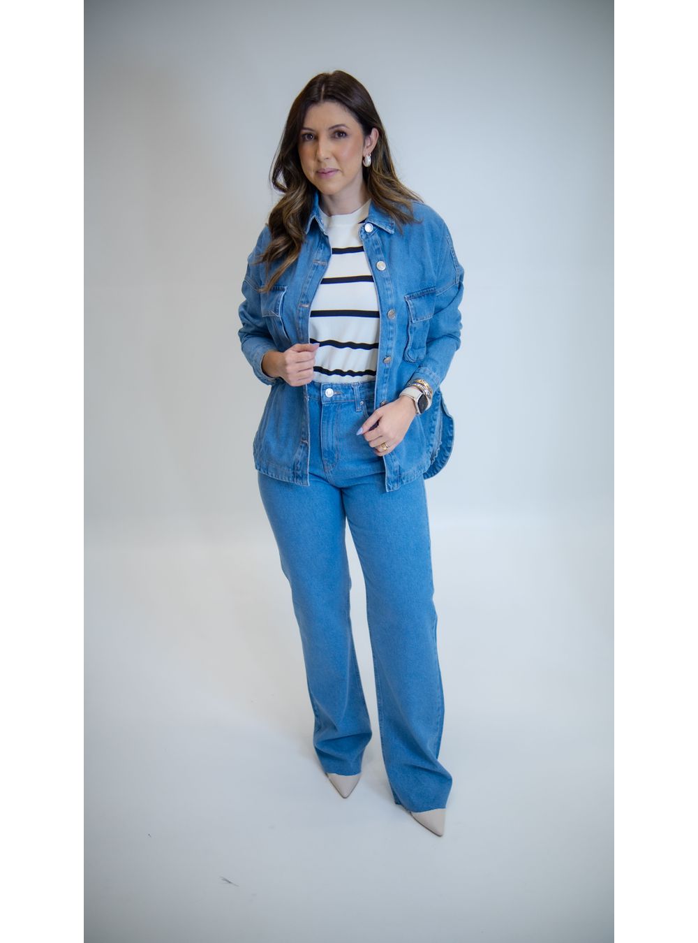 CAMISA JEANS JÚLIA - EFFE